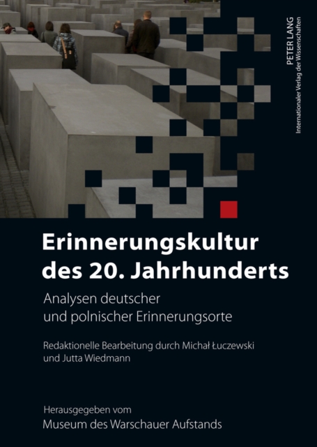 Erinnerungskultur Des 20. Jahrhunderts : Analysen Deutscher Und Polnischer Erinnerungsorte- Redaktionelle Bearbeitung Durch Michal Luczewski Und Jutta Wiedmann, Paperback / softback Book