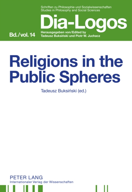 Religions in the Public Spheres, Hardback Book
