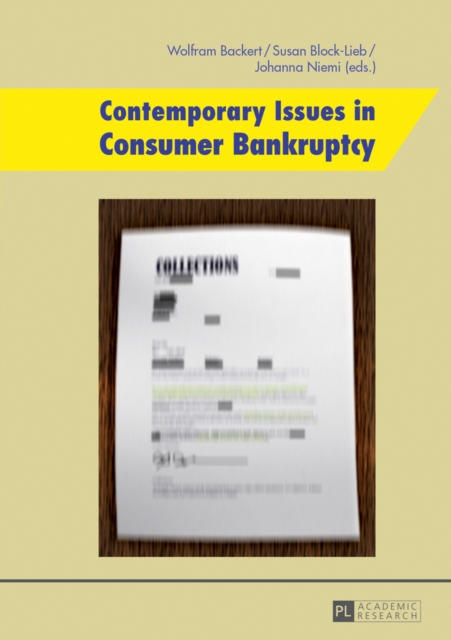 Contemporary Issues in Consumer Bankruptcy, Paperback / softback Book