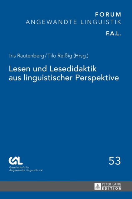 Lesen Und Lesedidaktik Aus Linguistischer Perspektive, Hardback Book