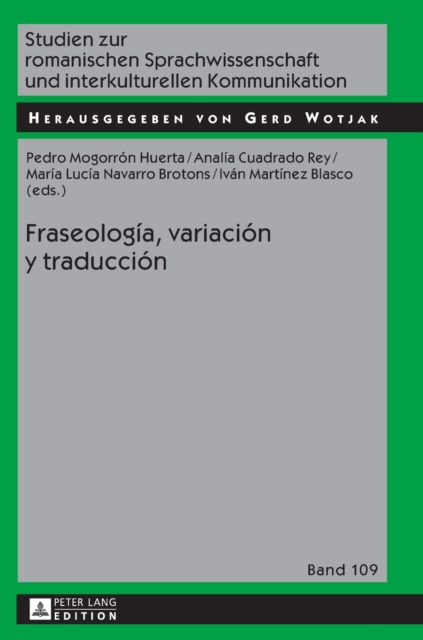 Fraseolog?a, Variaci?n Y Traducci?n, Hardback Book
