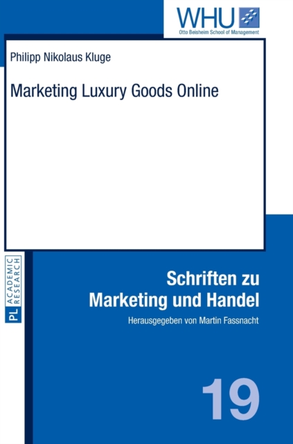 Marketing Luxury Goods Online, Hardback Book