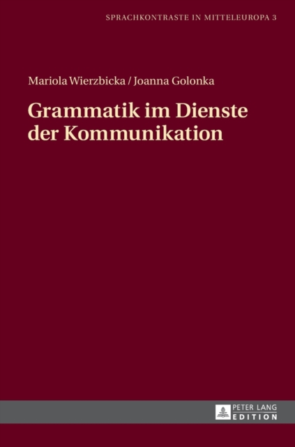 Grammatik Im Dienste Der Kommunikation, Hardback Book