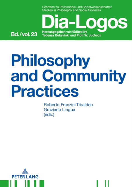 Philosophy and Community Practices, PDF eBook