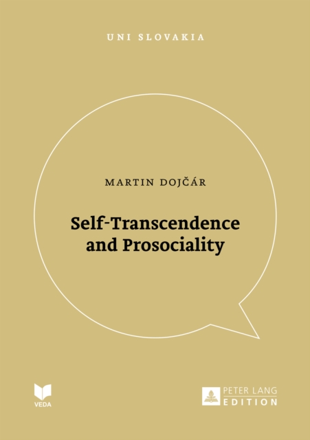 Self-Transcendence and Prosociality, Paperback / softback Book