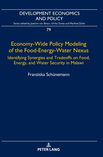 Economy-Wide Policy Modeling of the Food-Energy-Water Nexus : Identifying Synergies and Tradeoffs on Food, Energy, and Water Security in Malawi, Hardback Book
