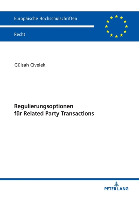 Regulierungsoptionen fuer Related Party Transactions, Paperback / softback Book