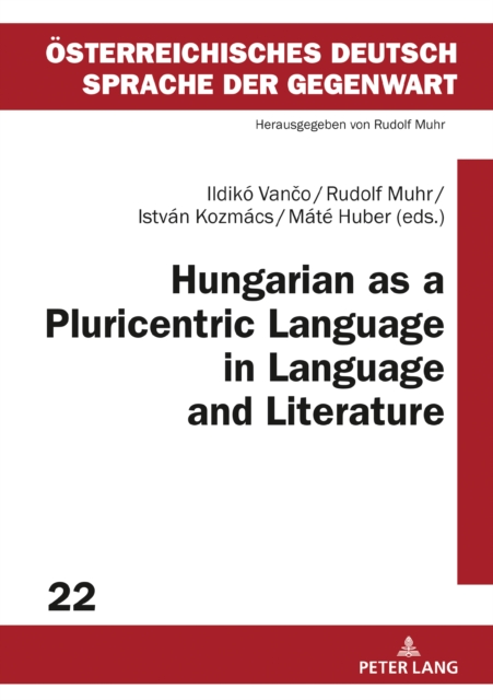 Hungarian as a Pluricentric Language in Language and Literature, EPUB eBook