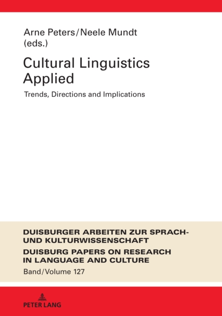 Cultural Linguistics Applied : Trends, Directions and Implications, EPUB eBook