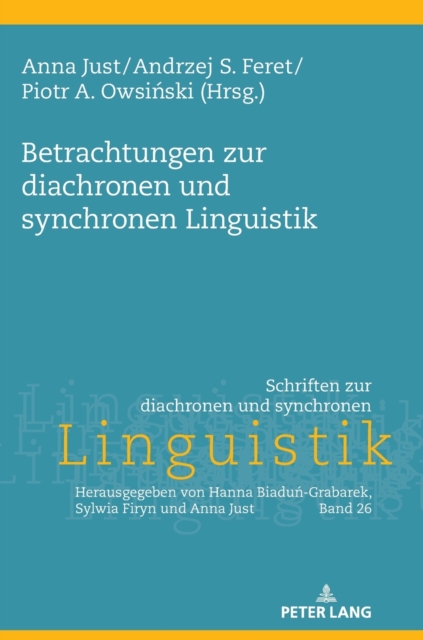 Betrachtungen Zur Diachronen Und Synchronen Linguistik, Hardback Book
