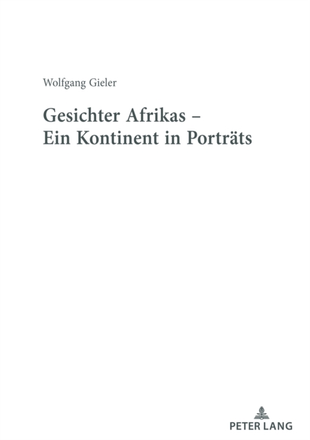 Gesichter Afrikas - Ein Kontinent in Portraets, Hardback Book