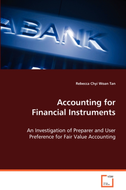 Accounting for Financial Instruments, Paperback / softback Book