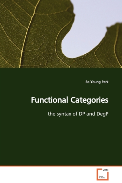 Functional Categories, Paperback / softback Book