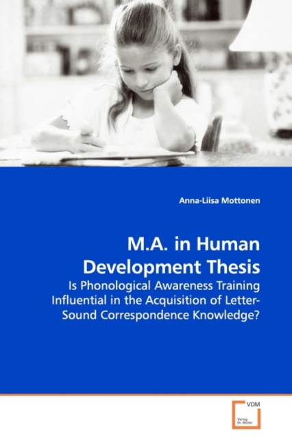 M.A. in Human Development Thesis, Paperback / softback Book