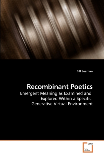 Recombinant Poetics, Paperback / softback Book
