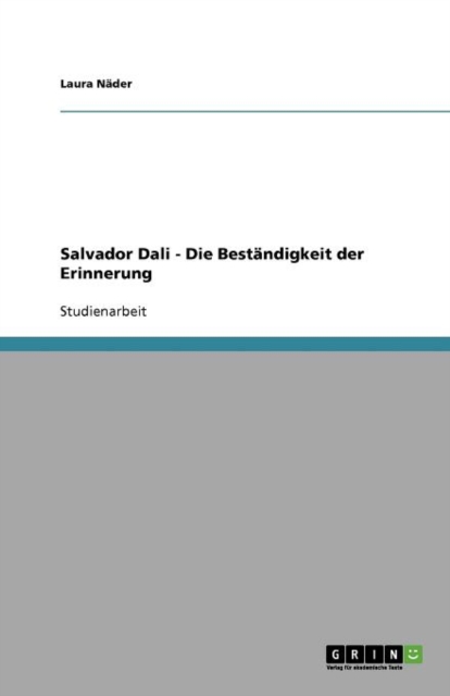 Salvador Dali - Die Bestandigkeit der Erinnerung, Paperback / softback Book