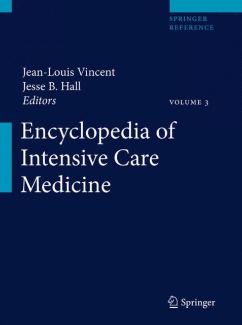Encyclopedia of Intensive Care Medicine, Mixed media product Book