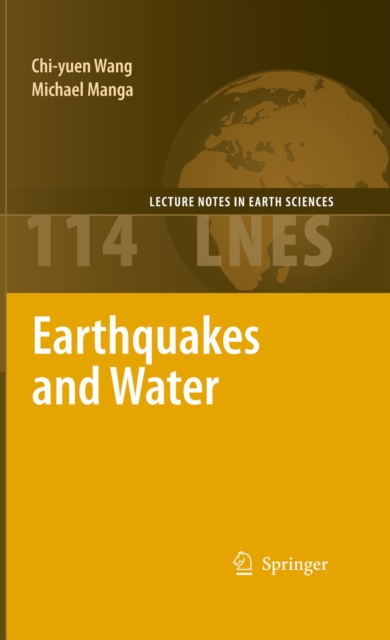 Earthquakes and Water, PDF eBook