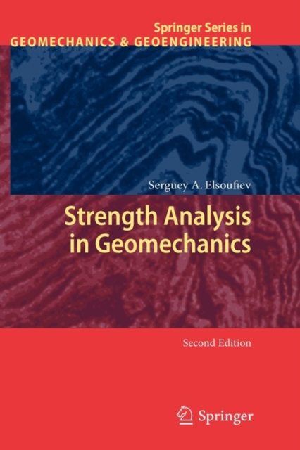Strength Analysis in Geomechanics, Hardback Book