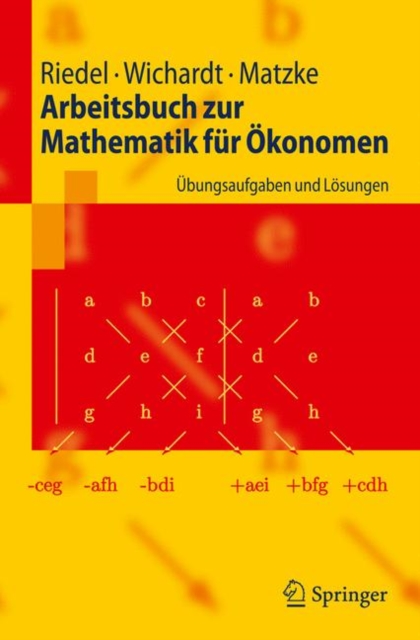 Arbeitsbuch zur Mathematik fur Okonomen : Ubungsaufgaben und Losungen, Paperback / softback Book