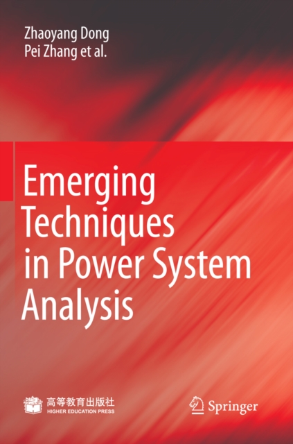Emerging Techniques in Power System Analysis, PDF eBook