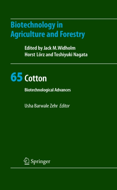 Cotton : Biotechnological Advances, PDF eBook