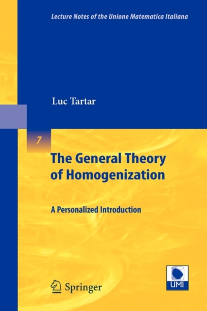 The General Theory of Homogenization : A Personalized Introduction, Paperback / softback Book