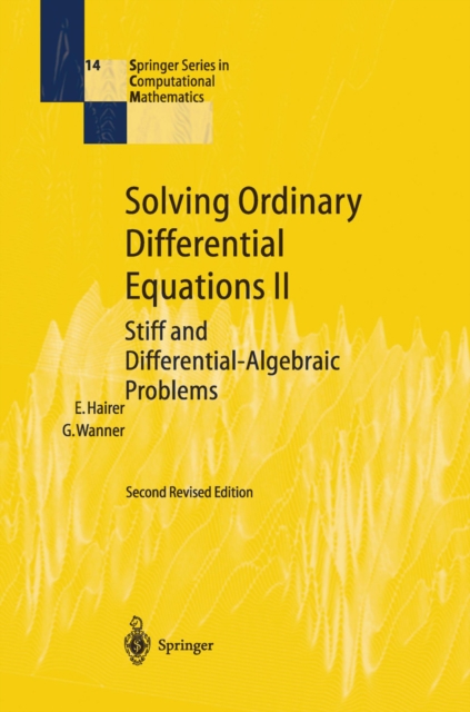 Solving Ordinary Differential Equations II : Stiff and Differential-Algebraic Problems, PDF eBook
