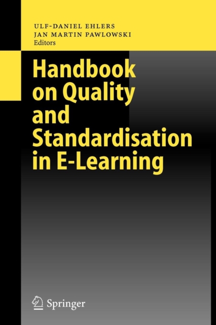 Handbook on Quality and Standardisation in E-Learning, Paperback / softback Book