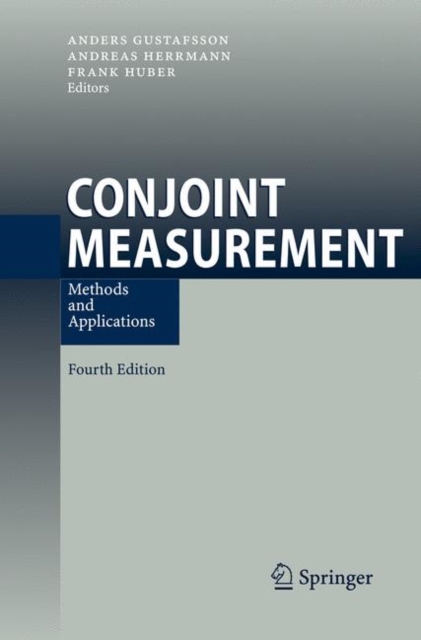 Conjoint Measurement : Methods and Applications, Paperback / softback Book