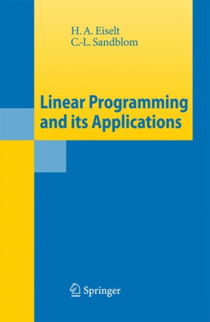 Linear Programming and its Applications, Paperback / softback Book