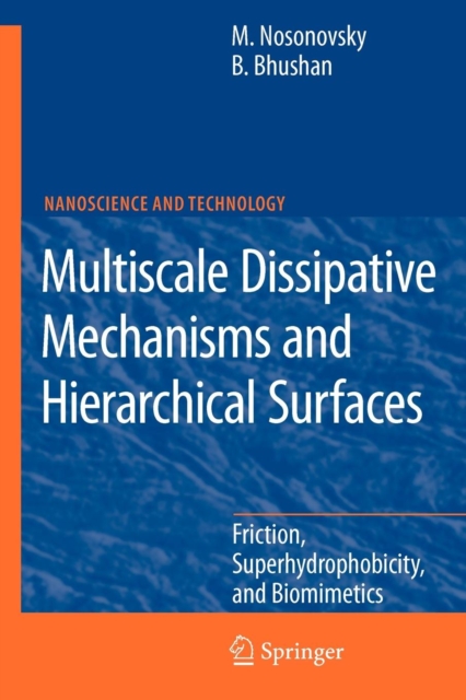 Multiscale Dissipative Mechanisms and Hierarchical Surfaces : Friction, Superhydrophobicity, and Biomimetics, Paperback / softback Book