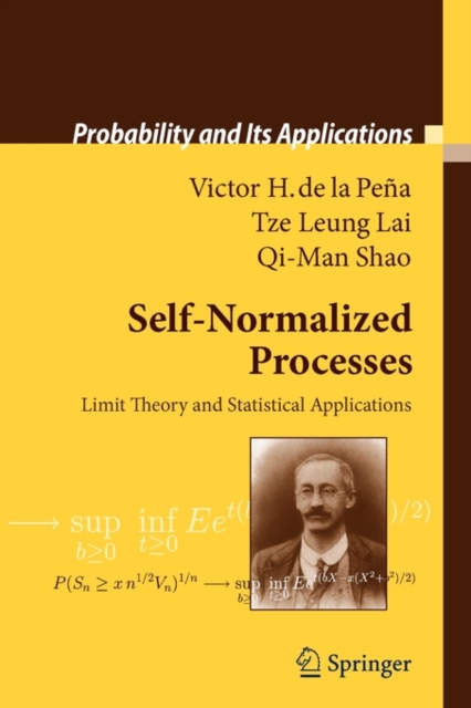 Self-Normalized Processes : Limit Theory and Statistical Applications, Paperback / softback Book