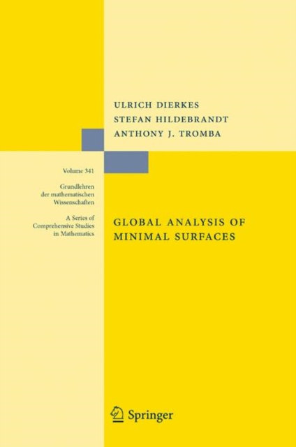 Global Analysis of Minimal Surfaces, Hardback Book