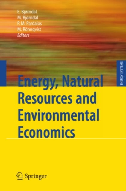 Energy, Natural Resources and Environmental Economics, PDF eBook