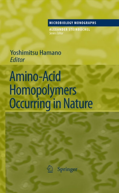 Amino-Acid Homopolymers Occurring in Nature, PDF eBook