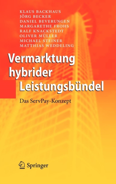 Vermarktung Hybrider Leistungsbundel, Hardback Book