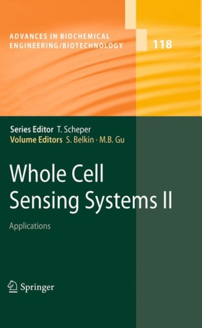 Whole Cell Sensing System II : Applications, Hardback Book