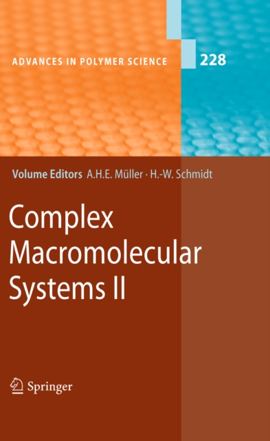 Complex Macromolecular Systems II, PDF eBook