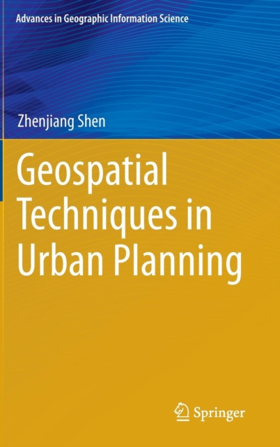 Geospatial Techniques in Urban Planning, Hardback Book