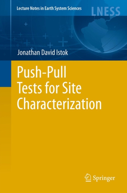 Push-Pull Tests for Site Characterization, PDF eBook