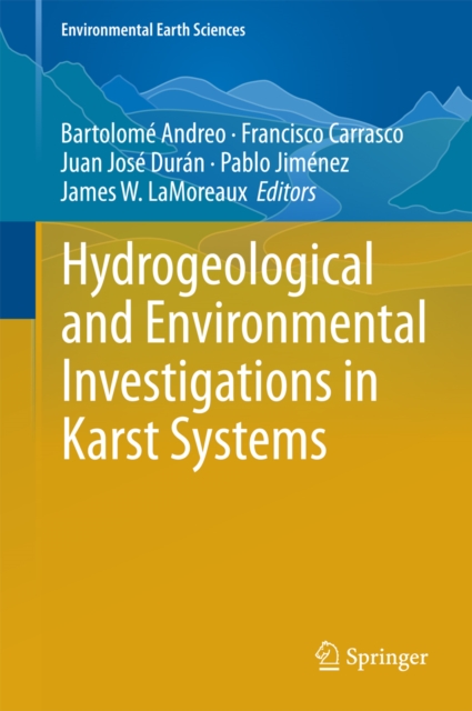 Hydrogeological and Environmental Investigations in Karst Systems, PDF eBook