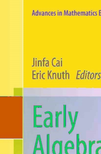 Early Algebraization : A Global Dialogue from Multiple Perspectives, PDF eBook