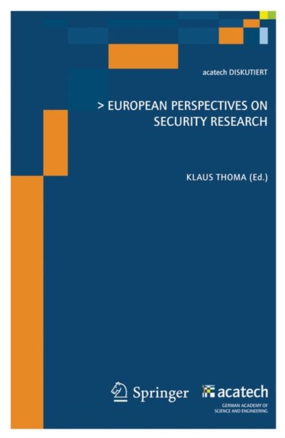 European Perspectives on Security Research, Paperback / softback Book