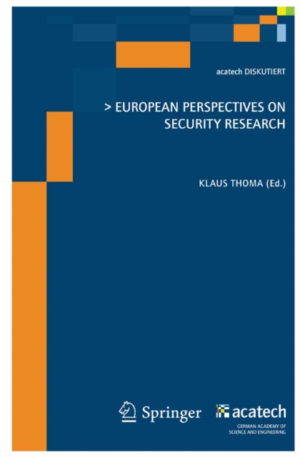 European Perspectives on Security Research, PDF eBook