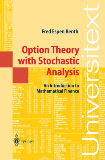 Option Theory with Stochastic Analysis : An Introduction to Mathematical Finance, PDF eBook