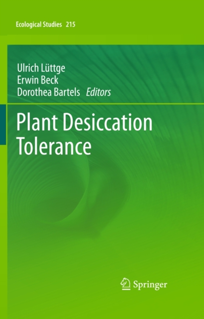 Plant Desiccation Tolerance, Hardback Book
