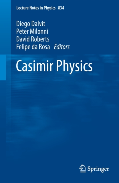 Casimir Physics, Paperback / softback Book