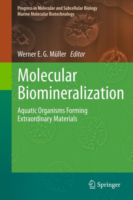 Molecular Biomineralization : Aquatic Organisms Forming Extraordinary Materials, Hardback Book