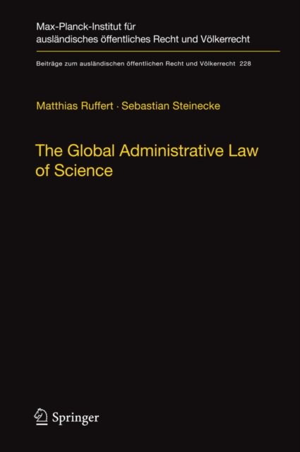 The Global Administrative Law of Science, PDF eBook